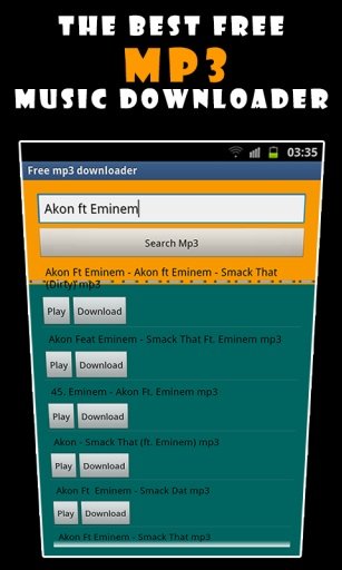 Free Mp3 Music Downloader Mp3截图1