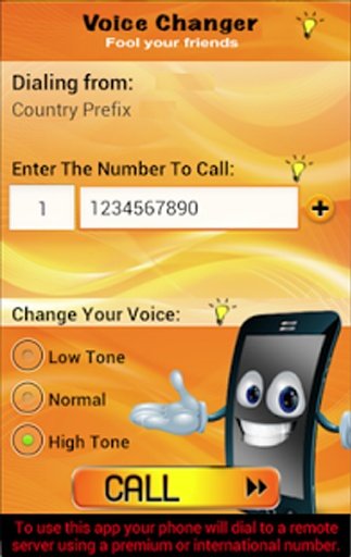 Voice Changer - during a call截图1