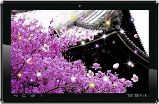 Sakura China HD live wallpaper截图2