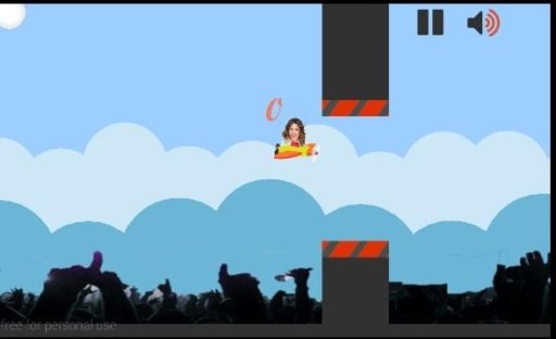 Flappy Martina Stoessel Game截图2