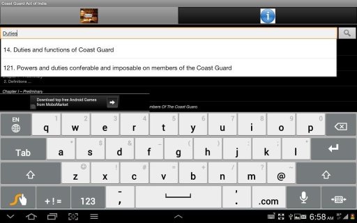 Coast Guard Act - India截图2