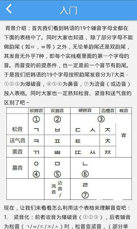 教你学韩语截图3