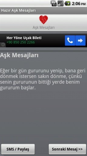 Hazır Aşk Mesajları截图6