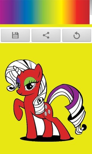 Pony Kids Coloring Book截图1