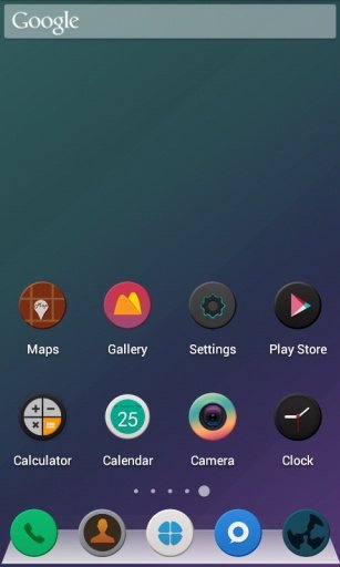 Solo Launcher Mysterious Theme截图2