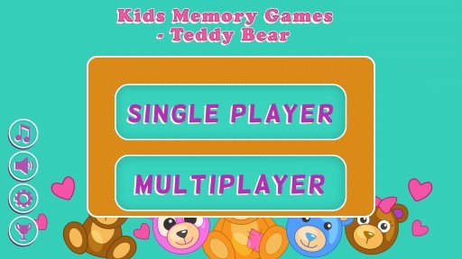 Kids Memory Games – Teddy Bear截图1