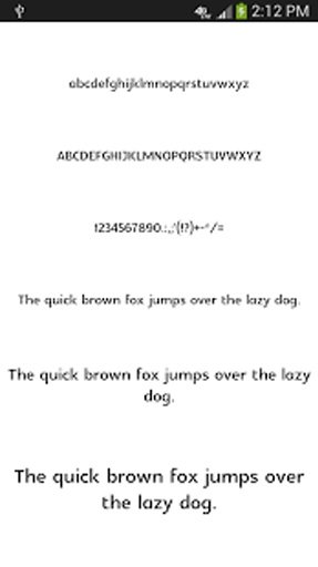 Simple Pack for FlipFont&reg; free截图8