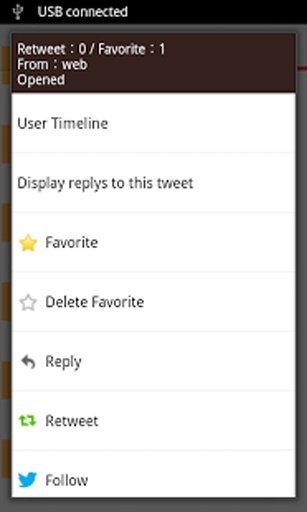 TwitFly(Twitter client)截图5