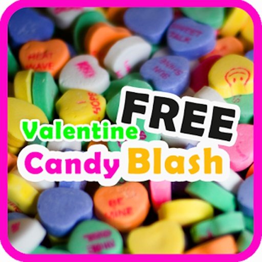 Valentine Candy Blash Match 3截图1