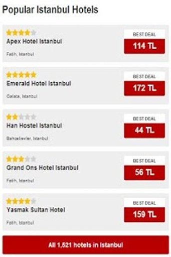 Turkey Hotel Booking 80% Off截图5