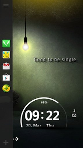 Lonely Night Live Lock Theme截图3