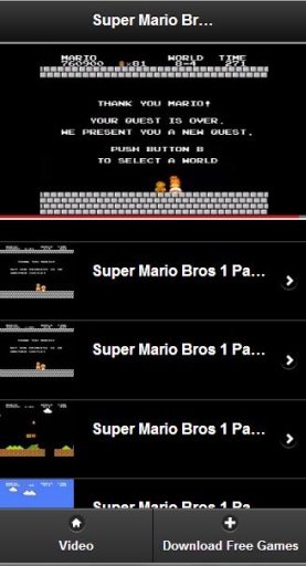 Super Mario Bros 1 Walkthrough截图2