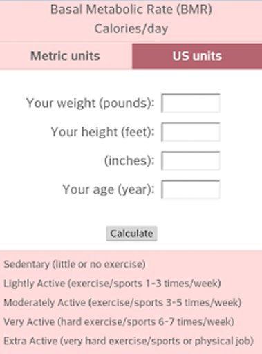 Calorie Counting &amp; Calculator截图3