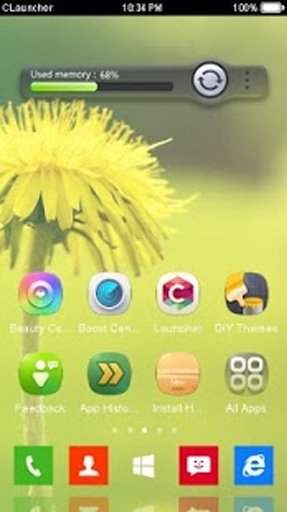 CLauncher Theme Flower截图1