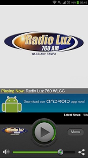 Radio Luz 760 WLCC截图2