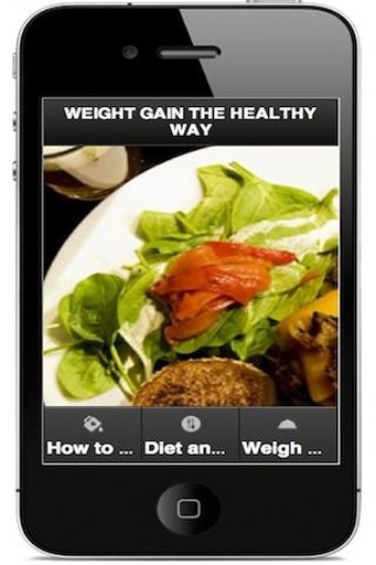 WEIGHT GAIN WITH HEALTHY FOODS截图2