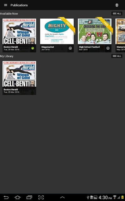 Boston Herald e-Edition截图7