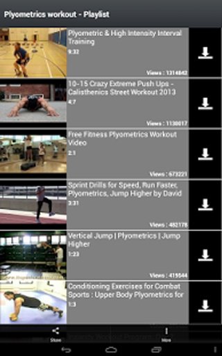 Plyometric fitness workout截图2