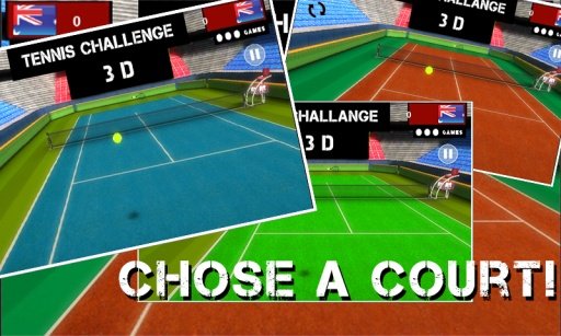 Tennis 3D Pro - World Cup 2015截图3