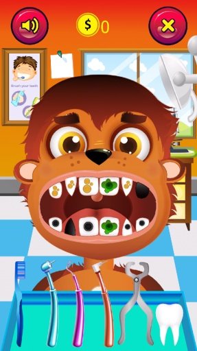 Dental Office Gorilla Game截图1