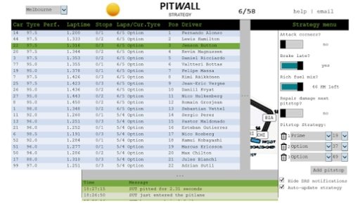 Pitwall Strategy Free截图2