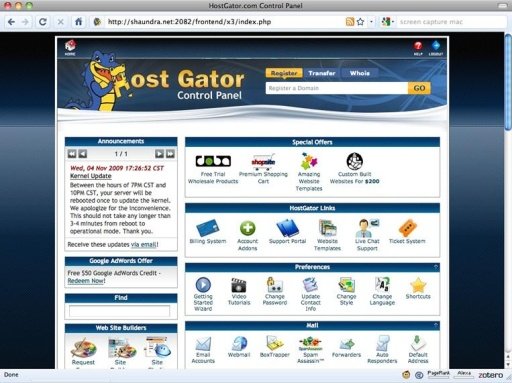 HostGator Web Hosting截图1