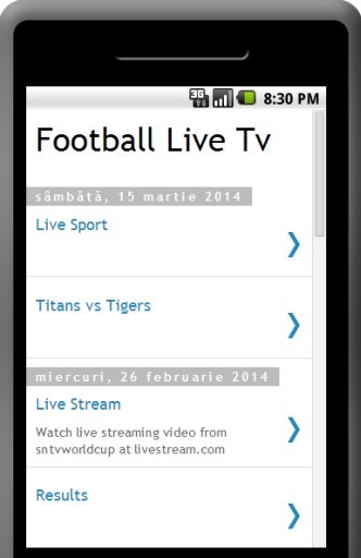 Football Live Tv截图3