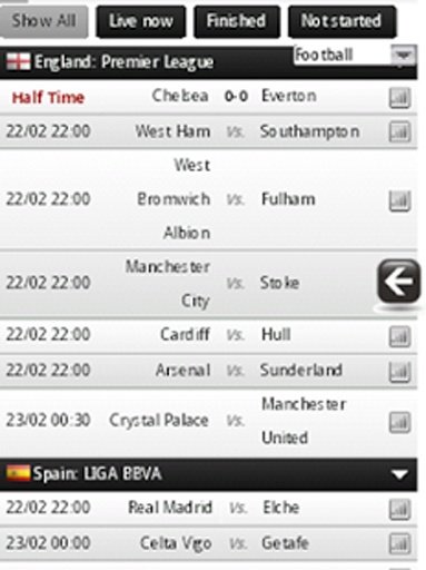 Live Score, Live TV截图3