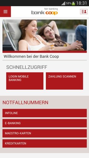 Bank Coop App截图4