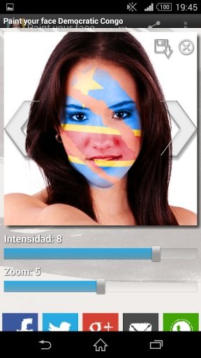 Paint face Democratic Congo截图2