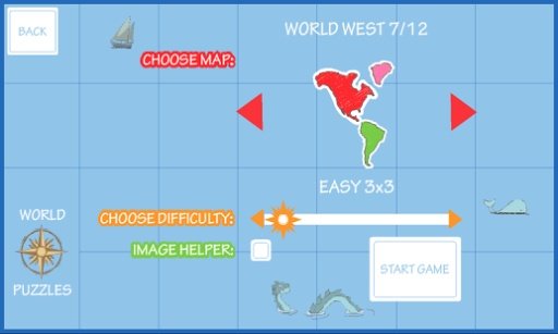 World Map Puzzle截图5