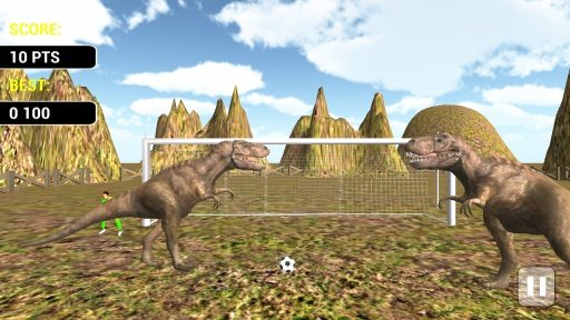 Jungle Dinosaurs Football截图2