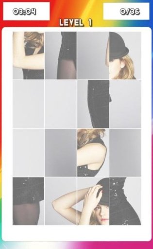 Emma Watson Puzzle Game HD截图10