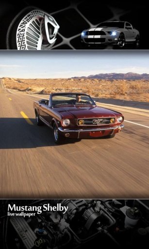 Mustang Motors Live Wallpaper截图2