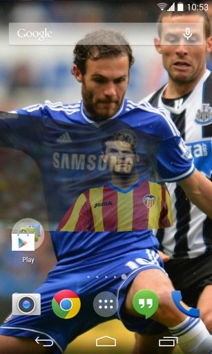 3D Juan Mata Live Wallpaper截图4