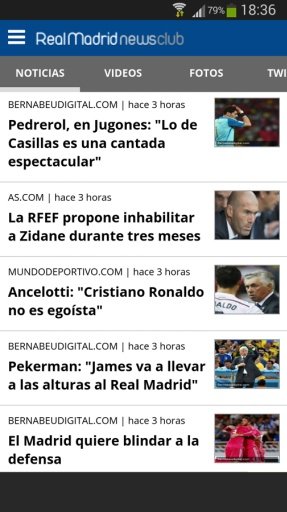 Real Madrid News Club截图2