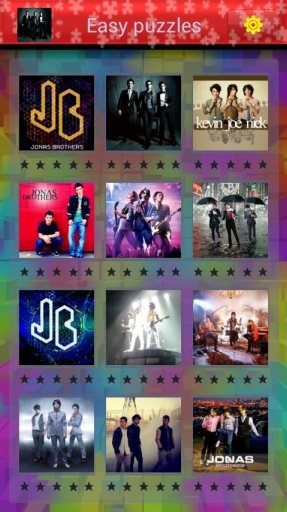 Jonas Brothers Puzzle截图6