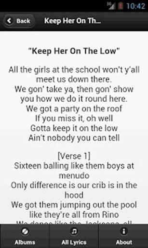 Handy Lyrics Mindless Behavior截图7