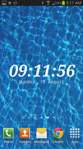 Blue 1080p Live Wallpaper HD截图2