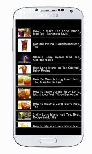 Long Island Iced Tea Recipes截图5