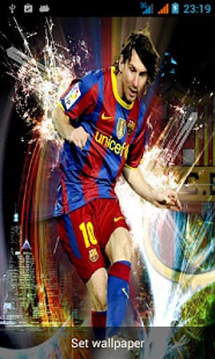 ronaldo - messi live wallpaper截图2