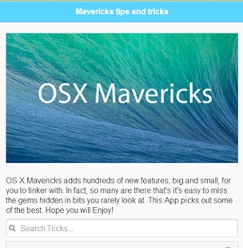 Mac OS X Mavericks Guide截图1