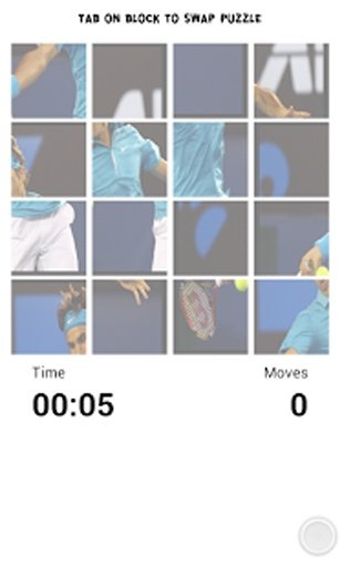 Roger Federer Puzzle Game截图8