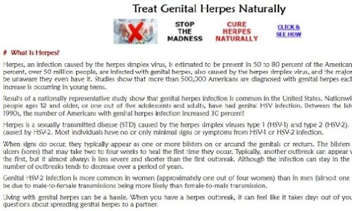 Treat Genital Herpes Naturally截图3