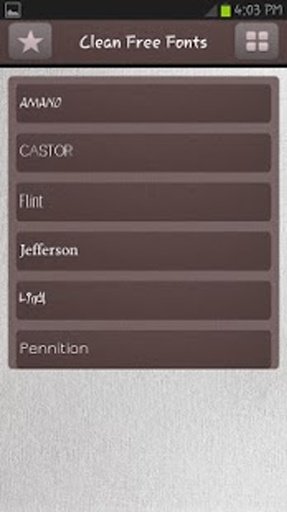 Clean Free Fonts Style截图1