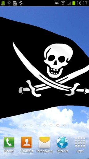 Pirate Flag Live Wallpaper截图2