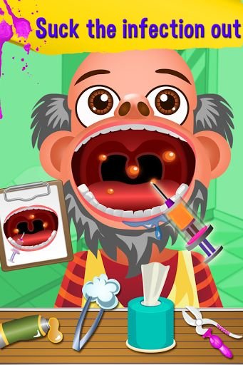 Throat Doctor - Clinic Games截图5