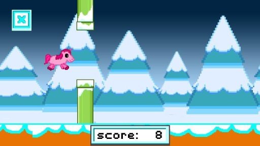 Unicorn Rush (Flappy Unicorn)截图7