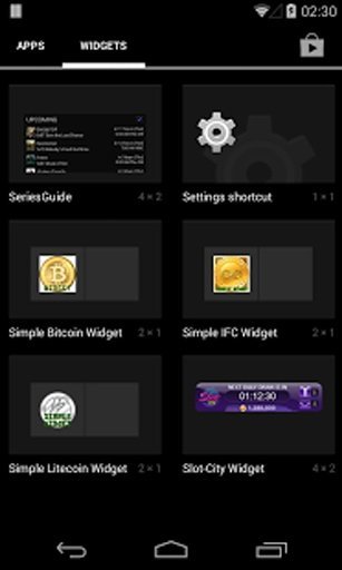 Infinitecoin widget (simple)截图4