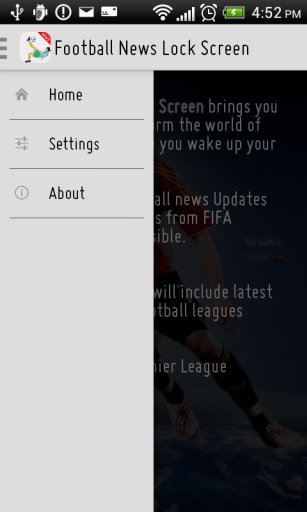 Football News - Lock Screen截图2